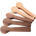 5PCS Wood Carving Spoon Blank Kit Wood Carving Spoon Blanks Beech and Walnut DIY Wood Crafts Wood Carving Blocks for Expert